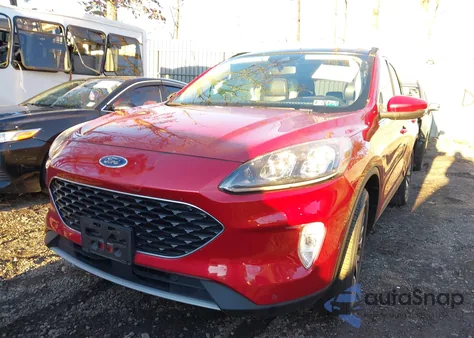 2020 Ford Escape Titanium Hybrid from USA, damaged, VIN 1FMCU9DZ3LUB12363